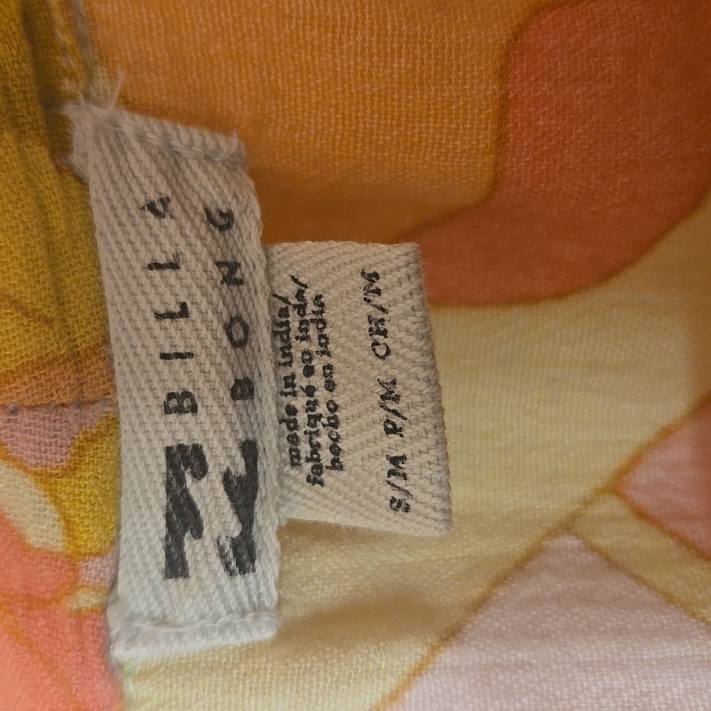 Billabong Floral Flowy Robe S/L - Picture 5 of 6